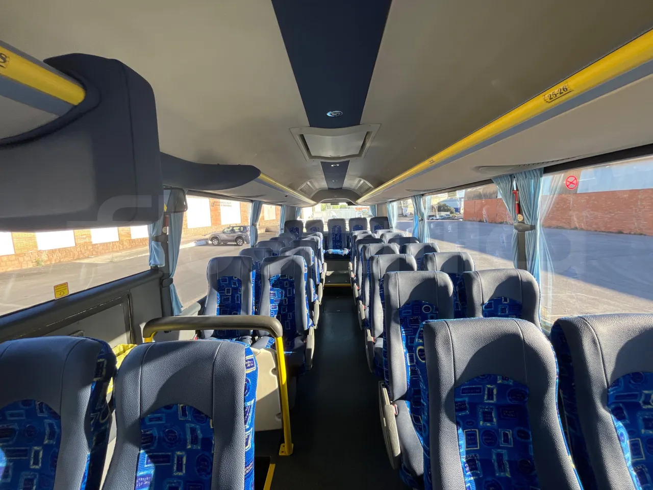 Irizar Scania K310IB4X2 - EUR4 - 228kW - 12.320m - reverse view middle aisle