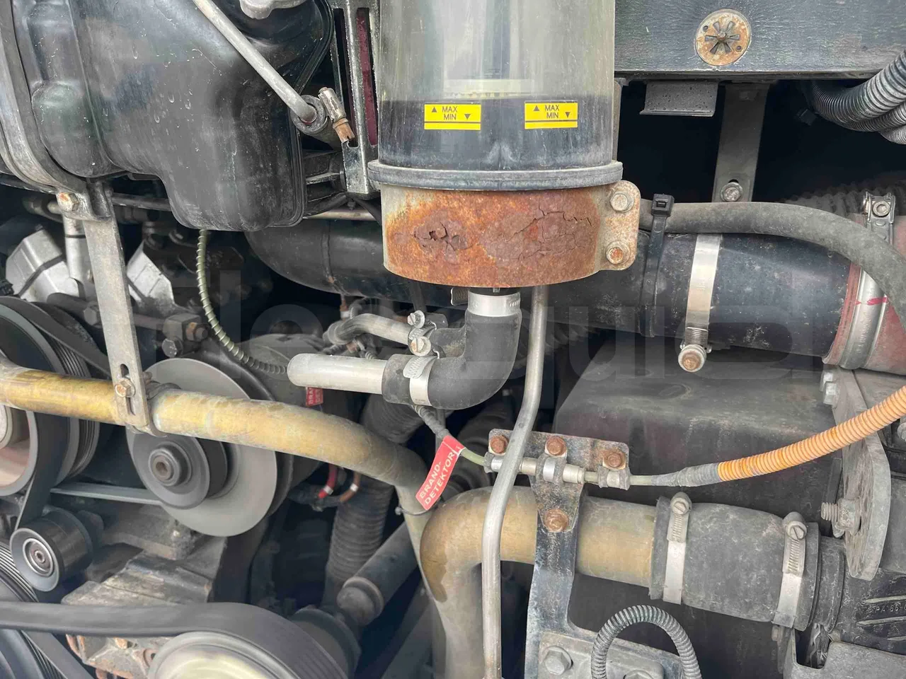 Mercedes-Benz Citaro O 530 LE - Euro 5 - 220 kW - 12.040 mt - engine plate photo