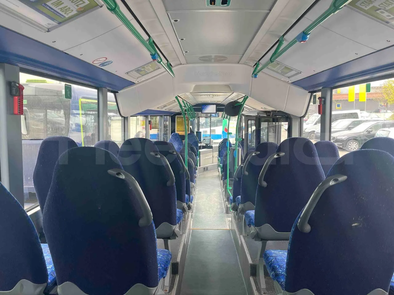 Mercedes-Benz Citaro O 530 LE - Euro 5 - 220 kW - 12.040 mt - forward view all seats last row height