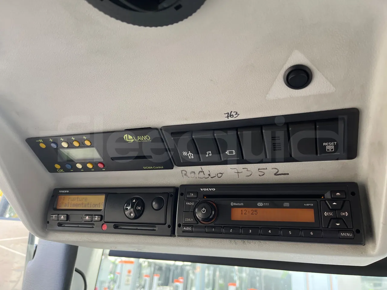 Volvo G891H L291LH24J8100 / Euro 6 - 177 Kw - 18.750 Mt - radio accessories photo