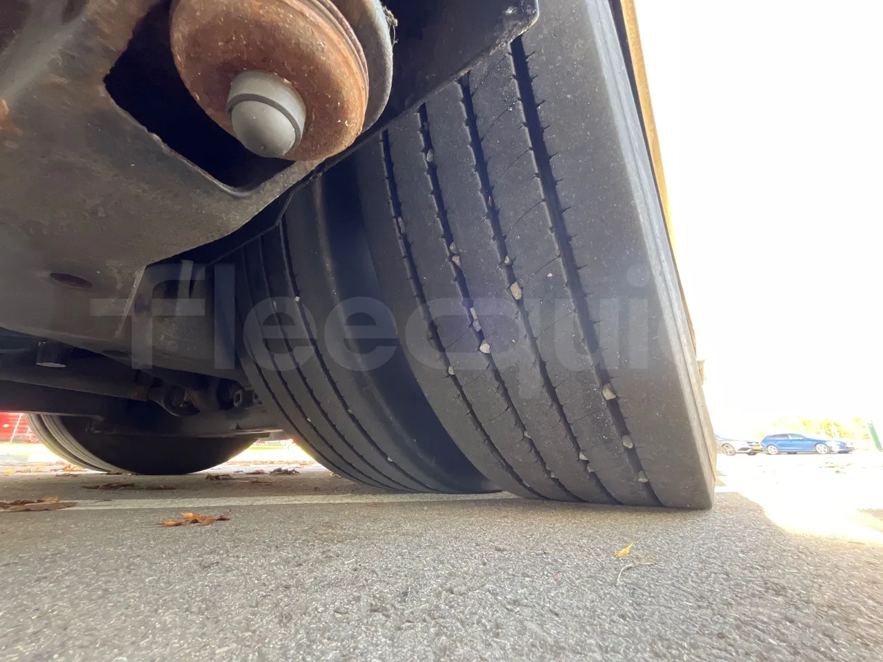 Volvo G891H L291LH24J8100 / Euro 6 - 177 Kw - 18.750 Mt - tread condition second axle tires left