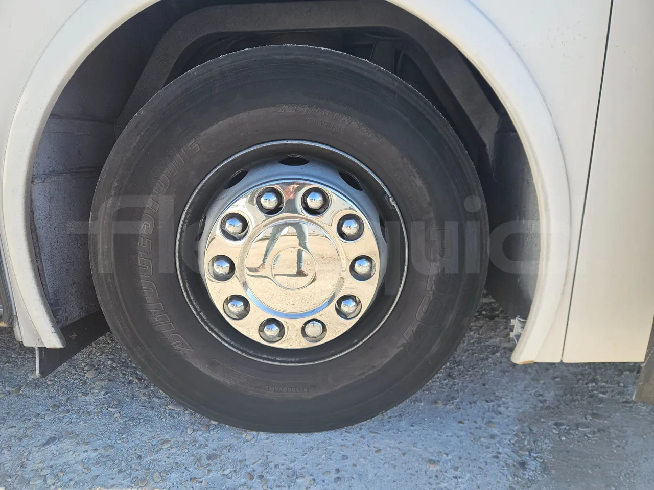 Man 18.463 HOCL Ratio - EUR4/338Kw/12.92Mt - front left tire measurements