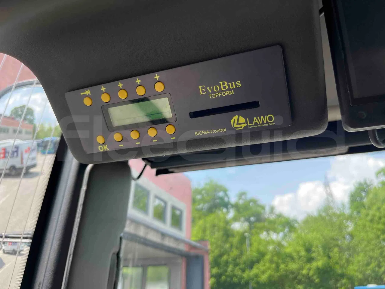 Solaris Urbino - command unit indicators
