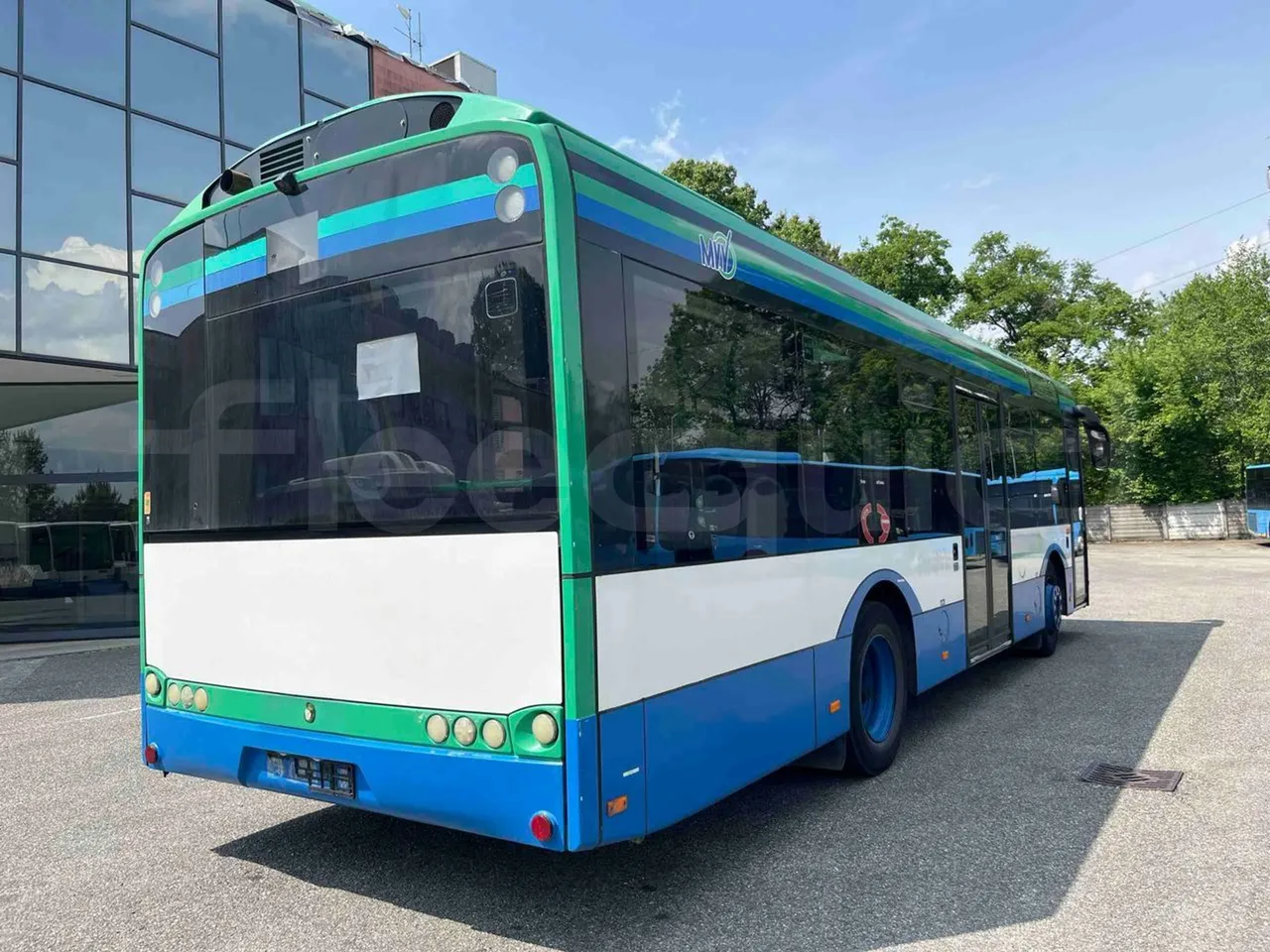Solaris Urbino - 3/4 right rear doors closed