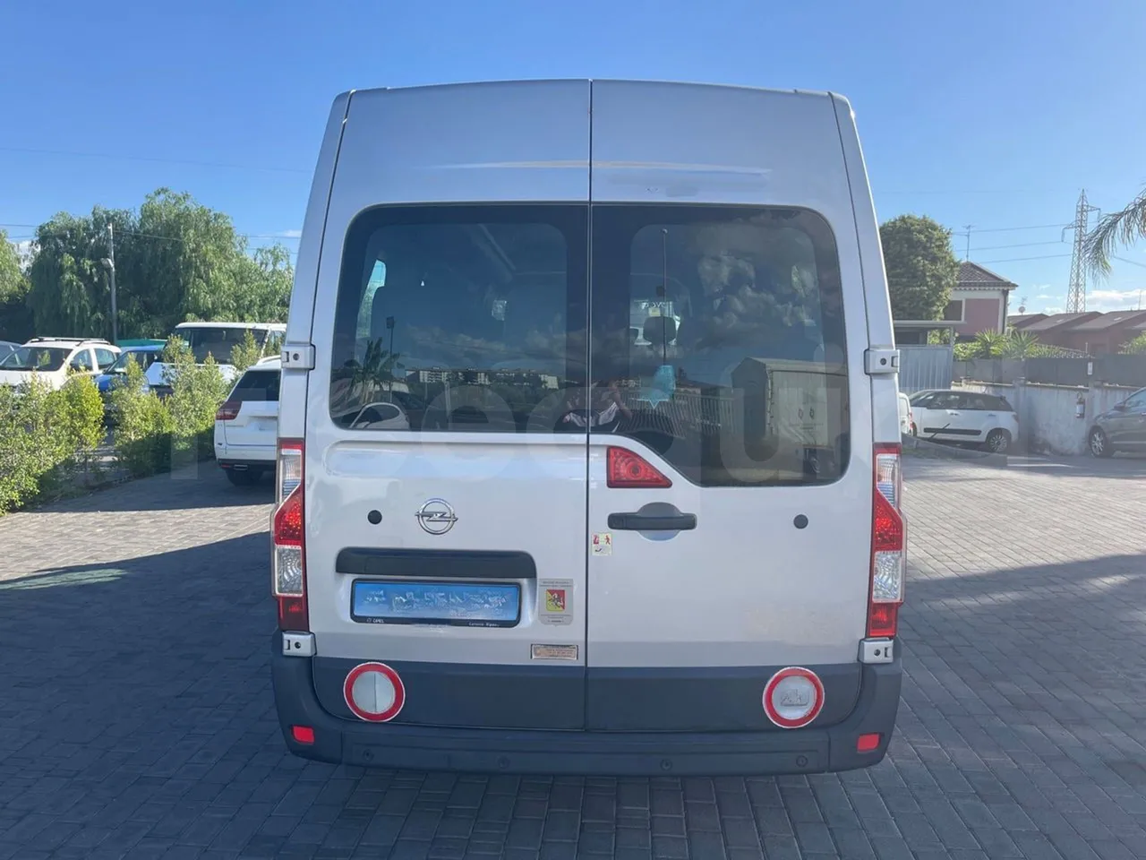 Opel Movano N4UE - 120 kwh - EURO5 - 6,198m - rear hatch closed