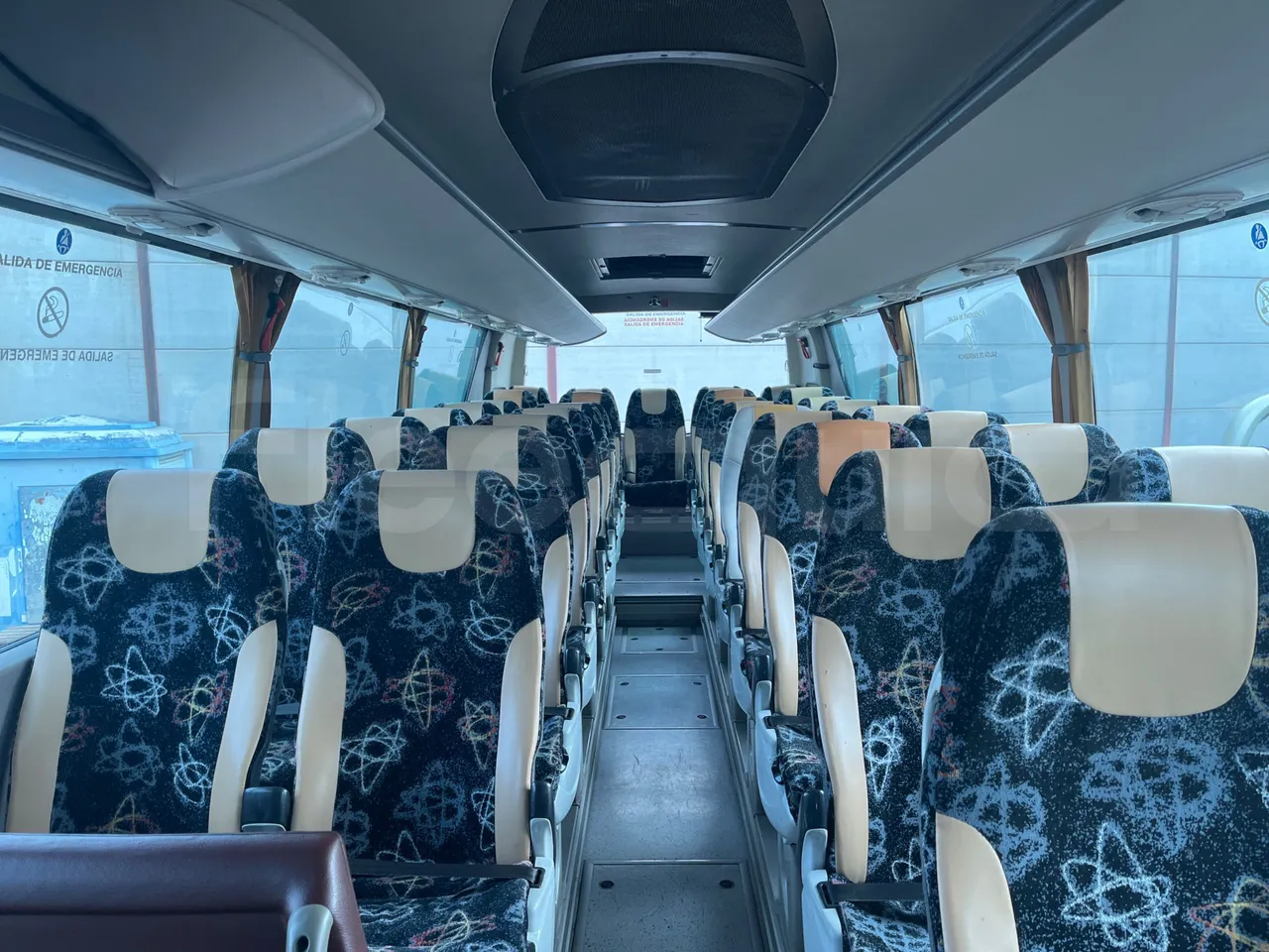 Scania Noge Titanium 12B6X2 - Euro 4 - 309 kW -  13.980 mt - reverse view middle aisle