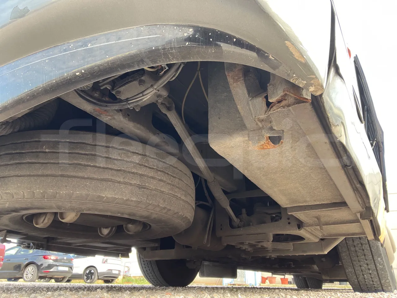 Scania Noge Titanium 12B6X2 - Euro 4 - 309 kW -  13.980 mt - front axle left side