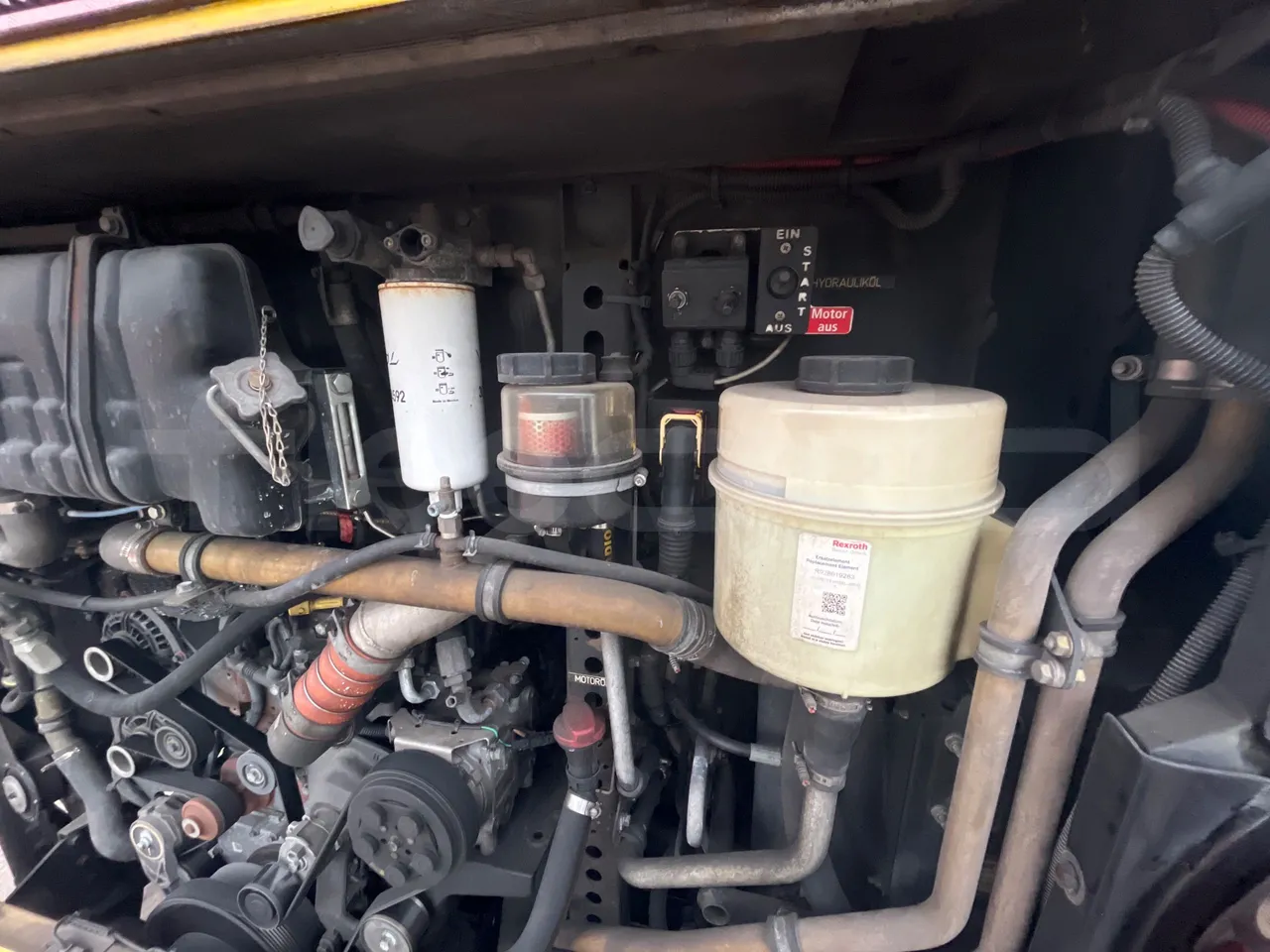 Vdl Citea LLE-120/255 405E1 - Euro6 - 182kW - 11.980mt - engine plate photo