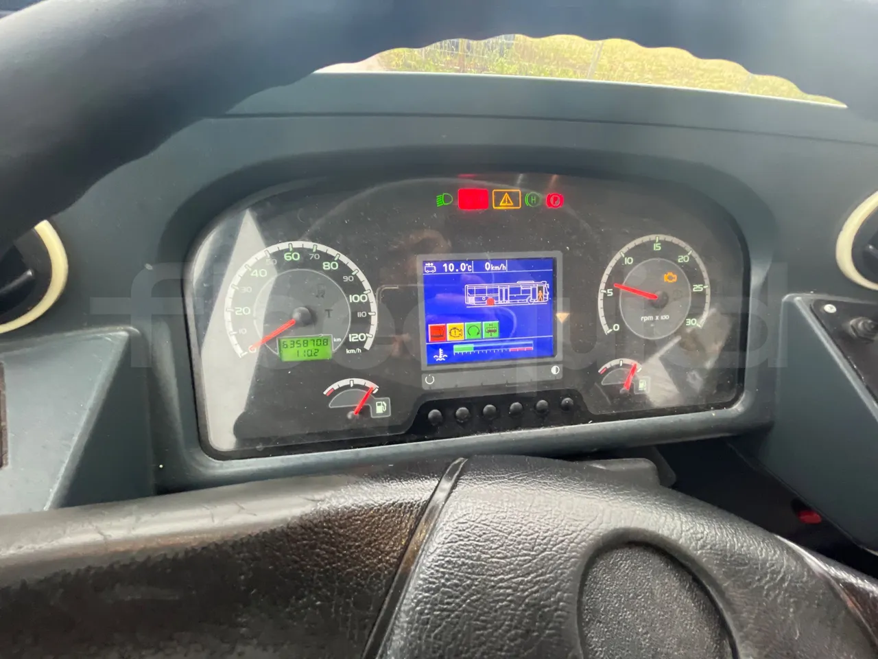 Vdl Citea LLE-120/255 405E1 - Euro6 - 182kW - 11.980mt - dashboard lights on