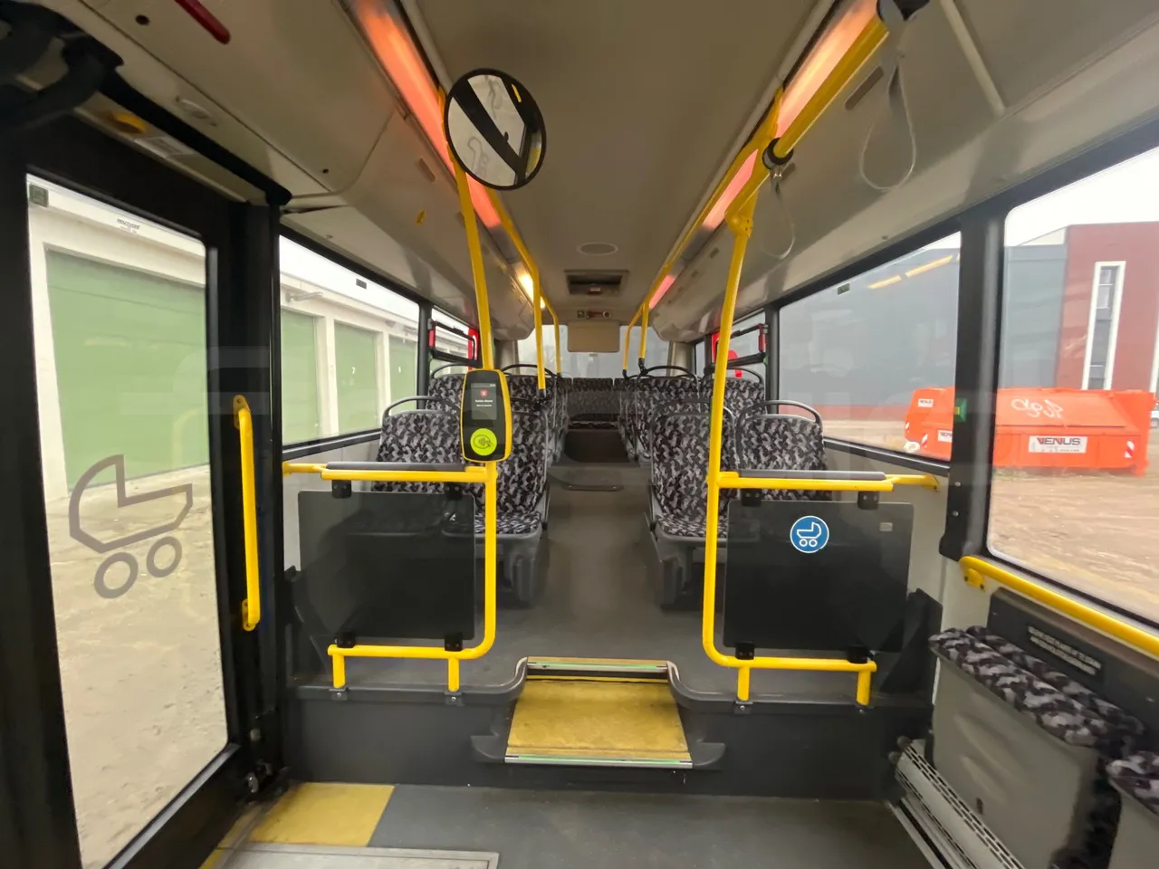 Vdl Citea LLE-120/255 405E1 - Euro6 - 182kW - 11.980mt - reverse view middle aisle