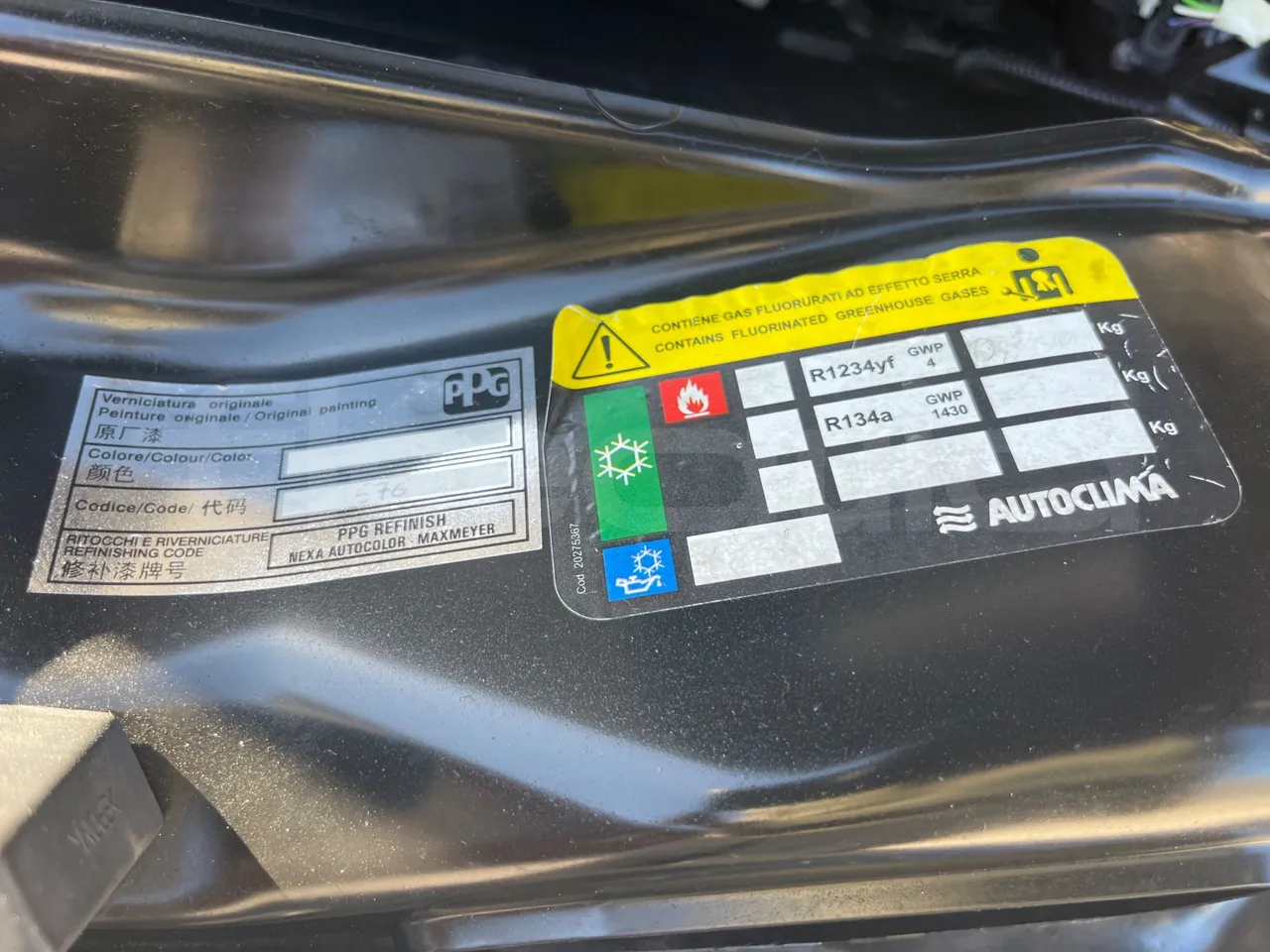 Fiat Ducato 250CENRC HE9RT - Euro 6 - 103 kW - 5.998 mt - platform code photo