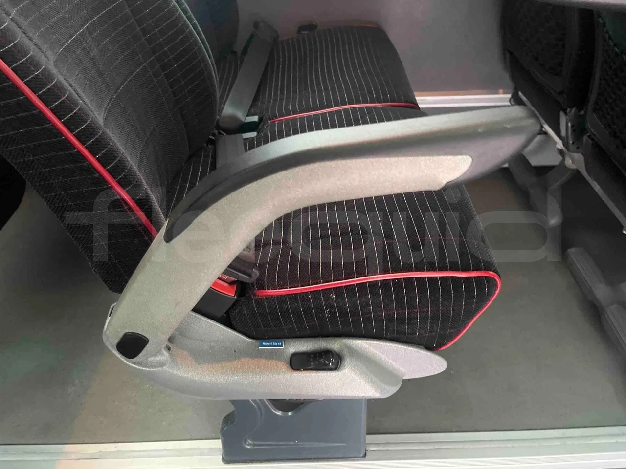 Scania Touring HD - armrest detail photo