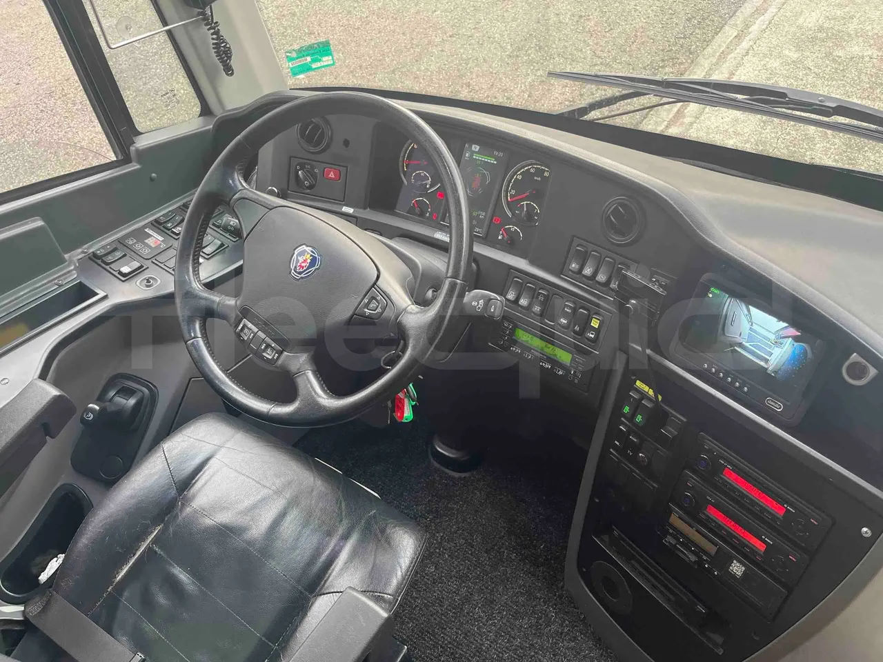 Scania Touring HD - buttons panels on
