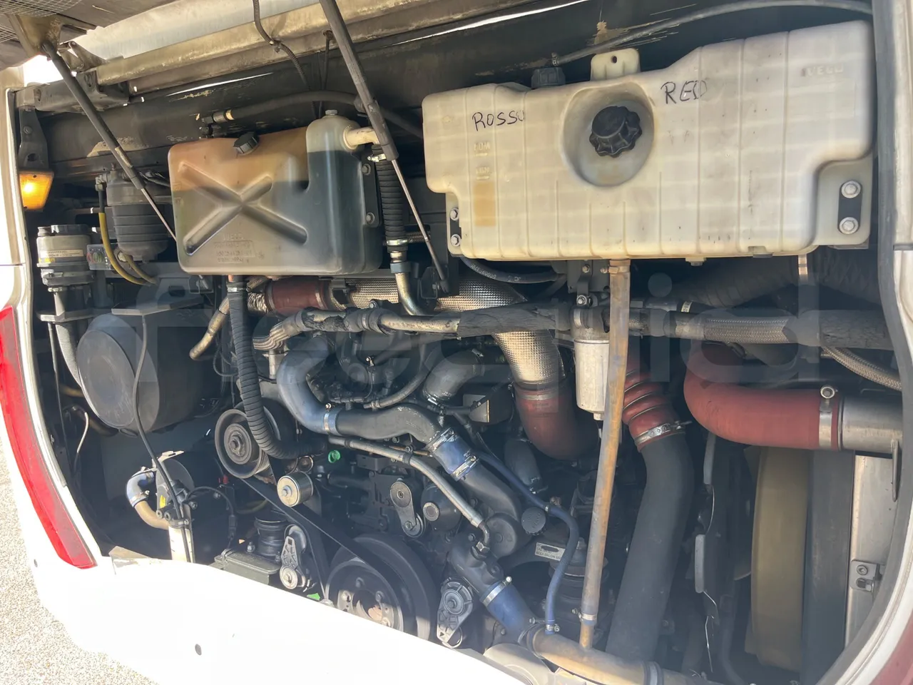 Iveco Magelys - fire extinguishing system