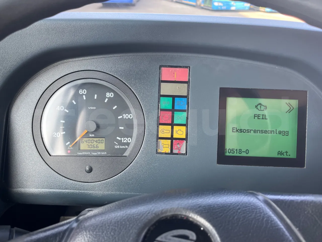 Solaris Urbino 12 - Euro6 - 240kW - 12mt - dashboard lights on