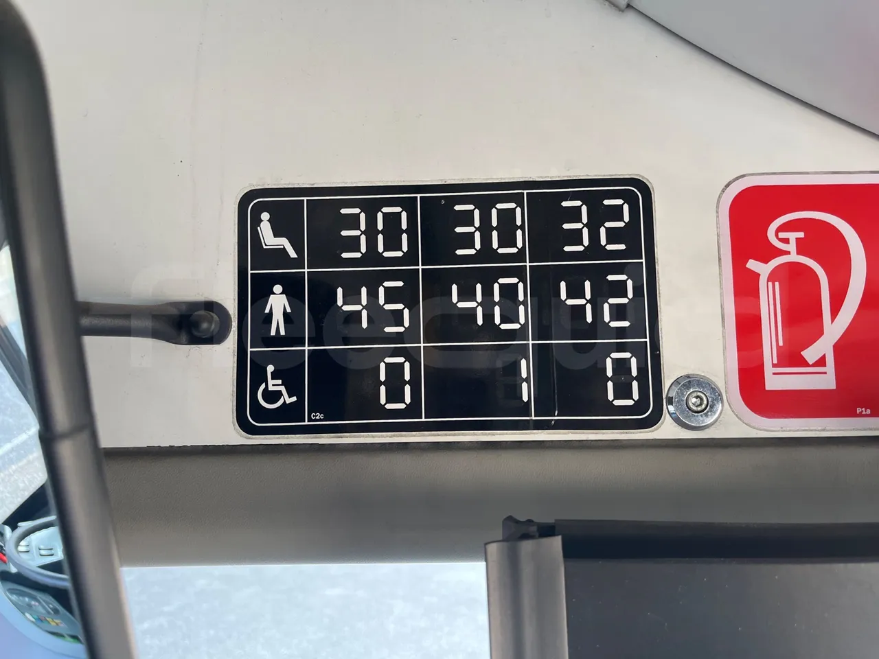 Solaris Urbino 12 - Euro6 - 240kW - 12mt - seat plate photo