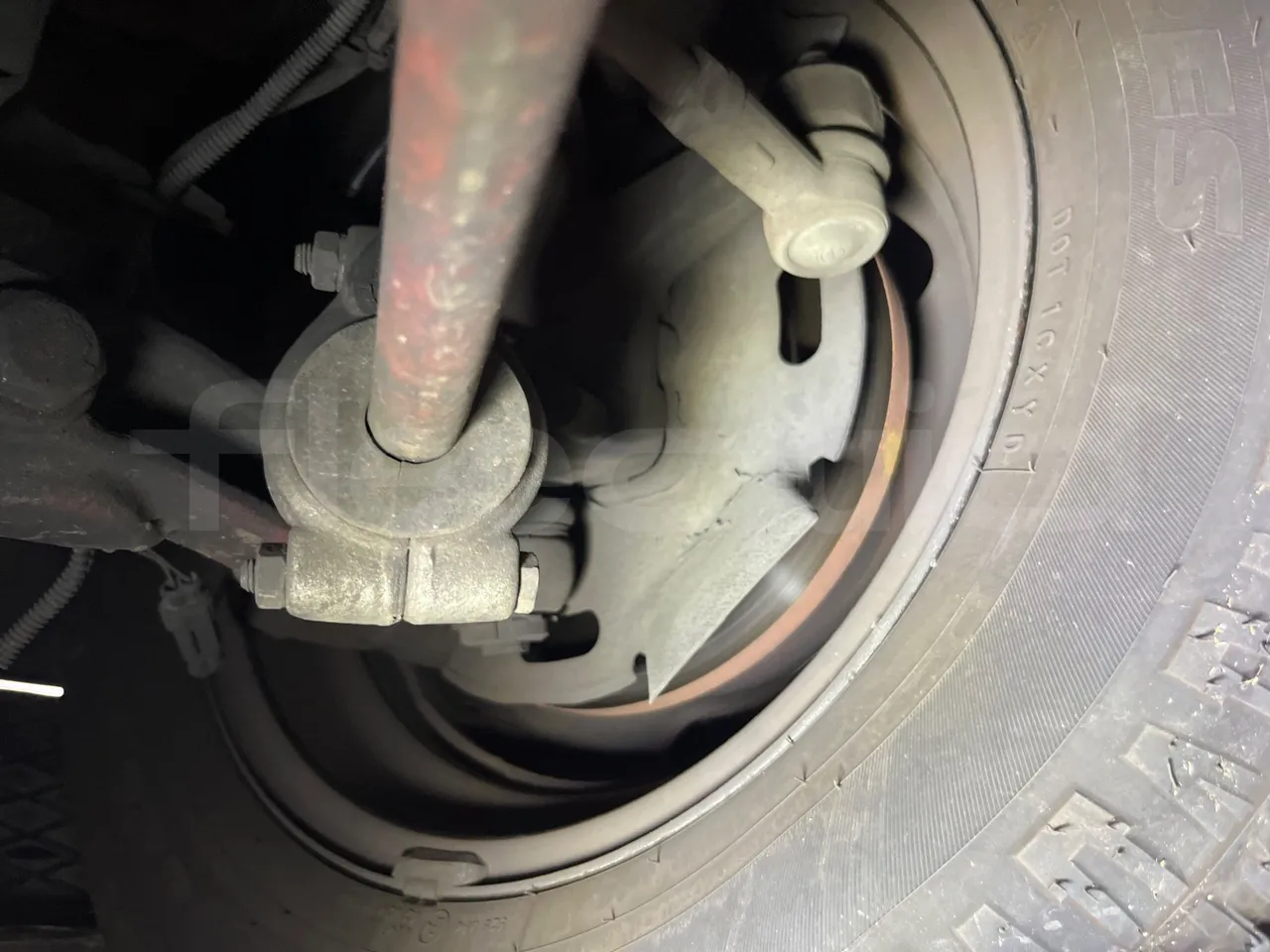 Iveco Daily A50C - EUR3 - 107kW - 6.948m - front discs left