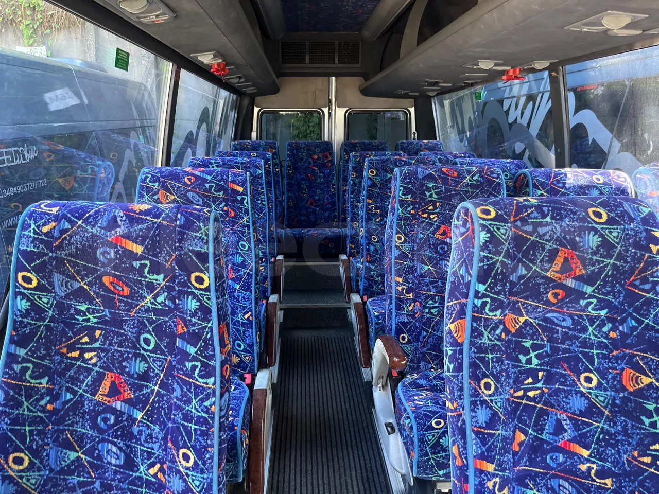 Iveco Daily A50C - EUR3 - 107kW - 6.948m - interior reverse seats driver height (mandatory for bus to scrap)