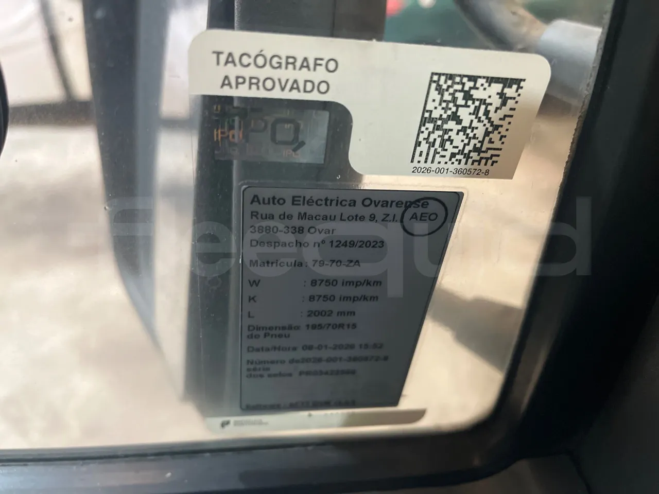 Mercedes-Benz Sprinter 416CD  - Euro3 - 115kW - 6.985mt - command unit indicators