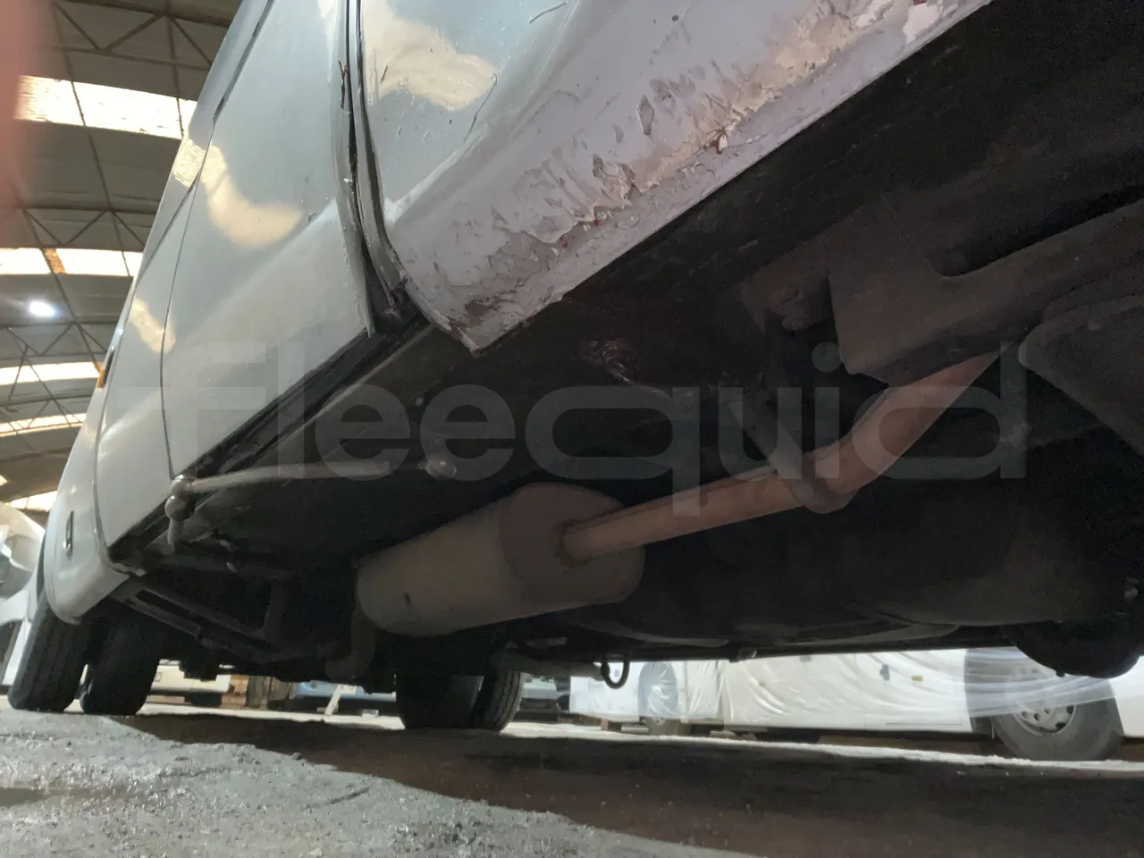 Mercedes-Benz Sprinter 416CD  - Euro3 - 115kW - 6.985mt - front undercarriage from front