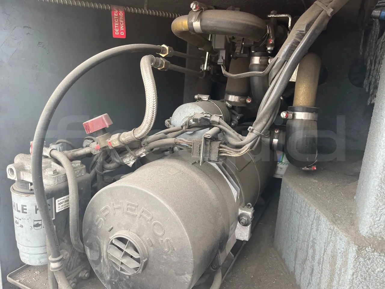 Mercedes-Benz Tourismo RHD 632 01 - Euro5 - 300kW - 12.140mt - seat plate photo