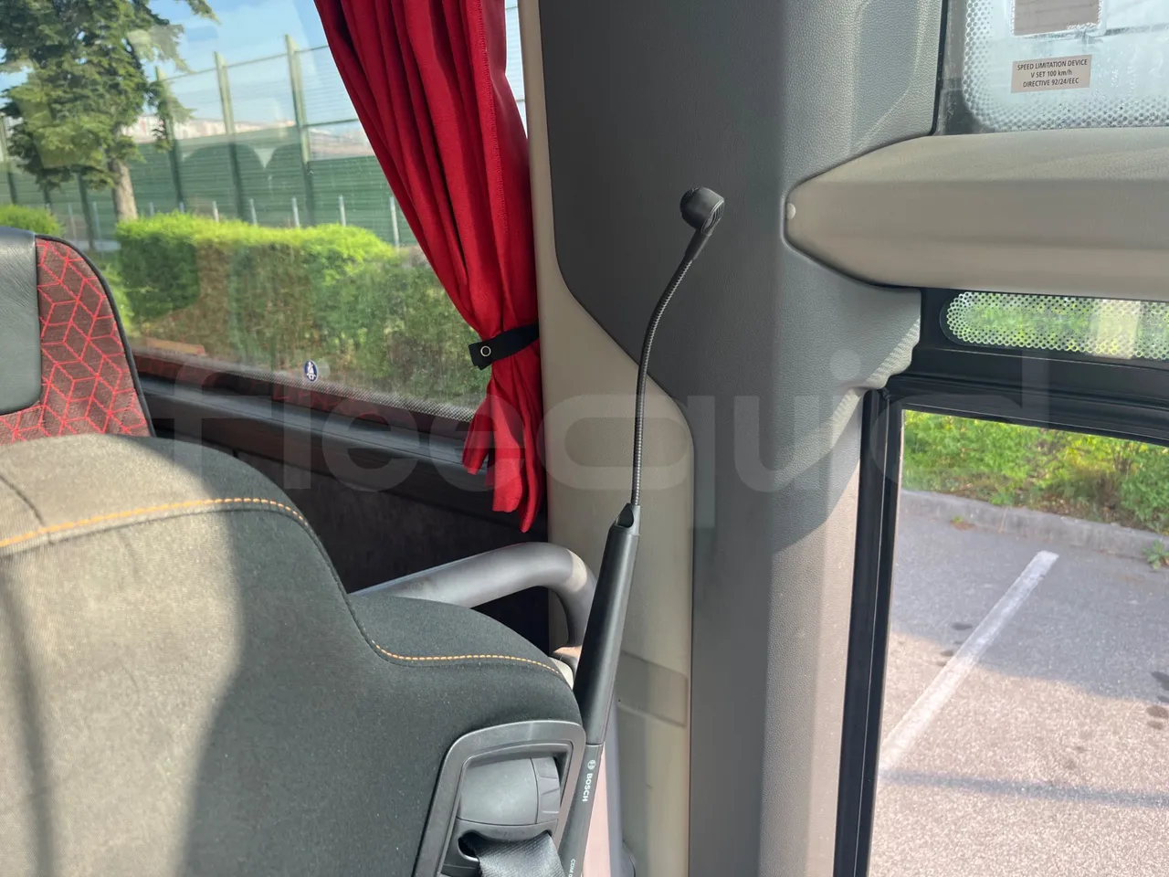 Vdl FUTURA FHD2 501E1 - Euro 6 - 320 kW - 12.875 mt - driver microphone accessories photo