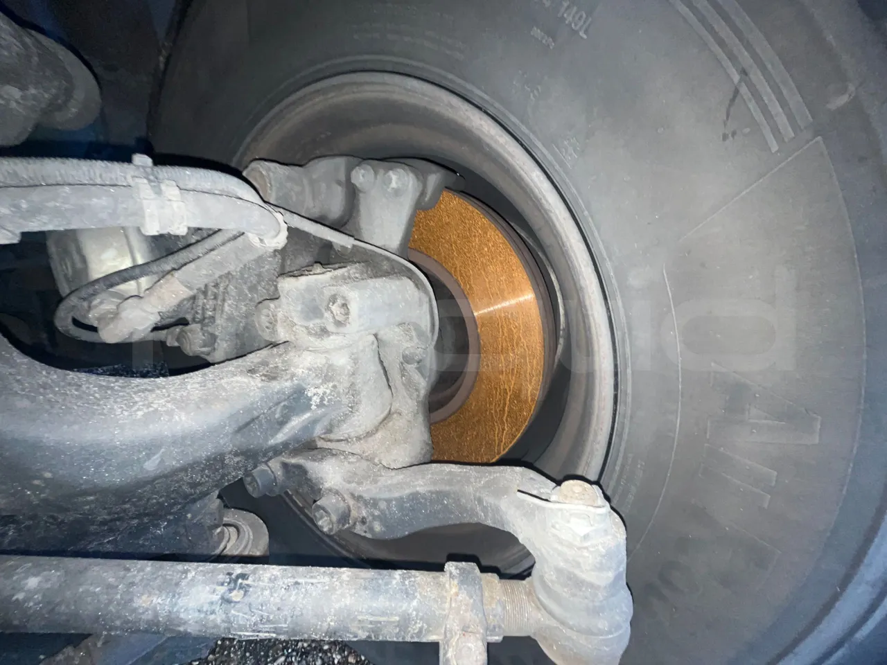 Man Noge TouringR33 - Euro4 - 324kW - 12.200mt - front discs left