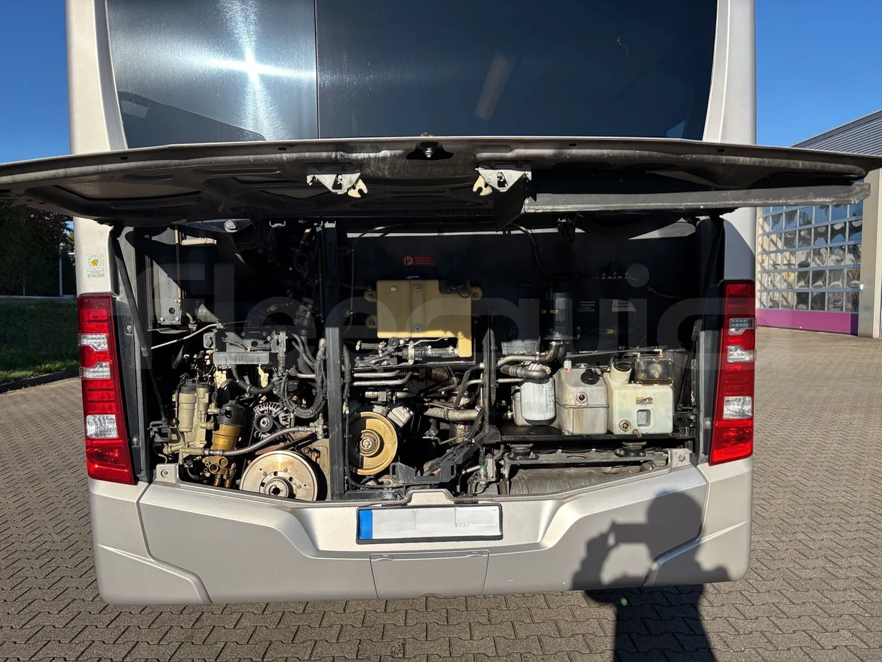 Mercedes-Benz Citaro - Rear Hatch Open