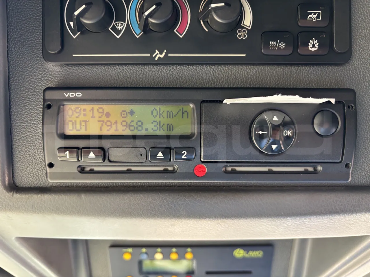 Mercedes-Benz Citaro - Tachograph